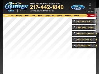 Web site www.courtesyflm.com, Courtesy Ford-Lincoln Mercury